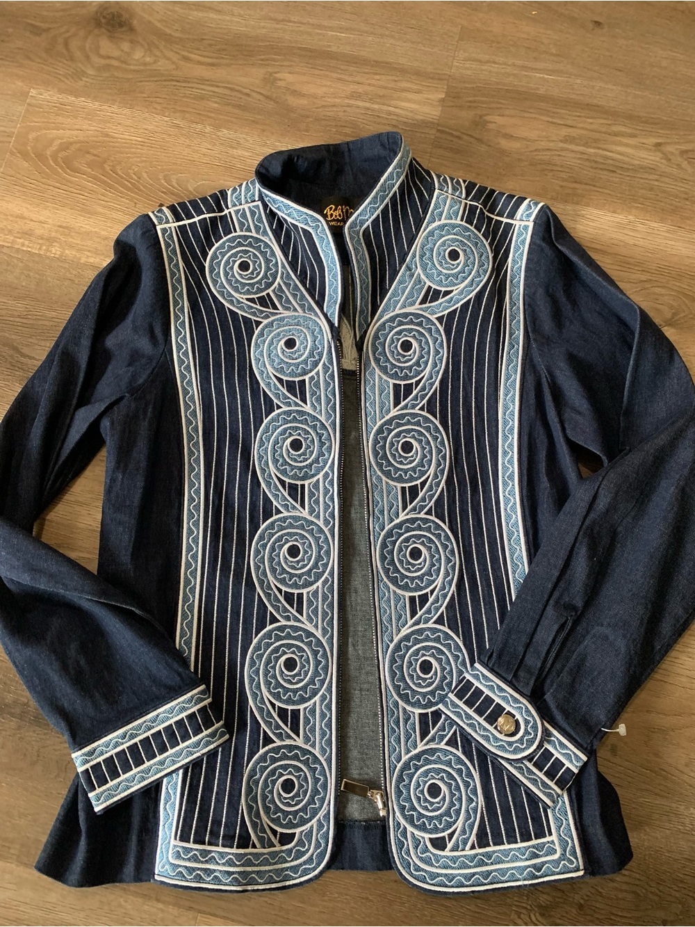 Bob Mackinac Wearable Art Denim Jacket